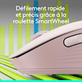 Miniatyrbild 2 av 6: Mus - Trådlös - Logitech - Signature M650 - Högerhänt - Rosa