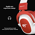 Miniatyrbillede 6 af 6: Spil headset - HAVIT - H2002D - Rosa - Stereo - Kablet - Indbygget mikrofon Blå turkos 042