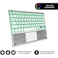 Miniatyrbillede 2 af 2: SUBBLIM Trådløst Bluetooth Keyboard - SMBT50 - Sølv - Hotkey Funktion