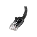 Pikkukuva 2 / 3: STARTECH Cat6 Gigabit UTP verkkokaapeli - Koukkuton - 10 m - Anti-Snag RJ45 Ethernet-johto - Uros / Uros Patch Cable - Musta