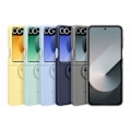 Miniatyrbillede 6 af 6: Coque - Samsung - Galaxy Z Flip 6 - Silikone - Blå - Optimal beskyttelse Blå