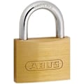 Miniatyrbillede 2 af 2: Låse - ABUS - 50 mm - Robust messing - Låsning med nøgle - Overflademontage Mässing