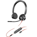 Pikkukuva 1 / 3: Kuulokkeet - HP - Blackwire 3325 - USB-C - 3.5mm - Langallinen - Integroitettu mikrofoni