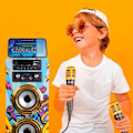 Miniatyrbillede 4 af 6: Trendix - Karaoke-musikstjerne til børn | Højttaler med Bluetooth mikrofon | Karaoke 2 mikrofoner til børn |