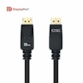 Miniatyrbillede 3 af 3: DISPLAYPORT 1.4 KABEL - NANO KABEL - 3,0 meter - Opløsning op til 8K ved 60 Hz - HDR-kompatibel - Sort
