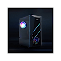 Miniatyrbillede 3 af 6: TOOQ TQGCC102-B - "Biohazard" ATX/Micro-ATX/Mini-ITX Mid-Tower Gaming-taske, hærdet glas, frontpanel med RGB, farve
