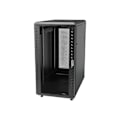 Miniatyrbillede 2 af 3: startch 18u server rack skab - inkluderer hjul nivelleringsfødder sort sort Sort