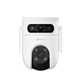 Miniatyrbillede 2 af 6: Udendørs kamera - EZVIZ - H9C 3MP - 2K Dual Lens Wi-Fi - Registrering af mennesker og køretøjer - Nattesyn Vit