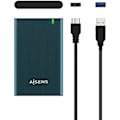 Miniatyrbillede 5 af 5: Eksternt kabinet til 2,5" SATA A USB 3.0/USB3.1 GEN1 harddisk - AISENS - ASE-2525PB - Pacific Blue