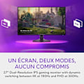 Pikkukuva 4 / 6: Pelitietokoneen näyttö - ALIENWARE - AW2725QF - 27 tuumaa - 4K UHD 3840x2160 - 360Hz - 0.5ms