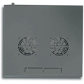 Miniatyrbillede 2 af 3: Coffret 19 6U Sort vægmonteret fast dybde 320 mm