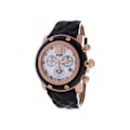 Miniatyrbillede 1 af 3: Ur - Glam Rock - GR11133 - Ø 46 mm - Læder - Vandmodstand 10 Atm Vit