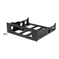 Miniatyrbillede 2 af 3: Adapter Harddisk Support - STARTECH - 3.5" til 5.25" - Sort - Lagerplads - P/N: PEX2EC35
