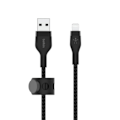 Miniatyrbillede 3 af 4: BELKIN FLEX LIGHTNING-USB-A 2M MFI CERT., SORT CAA010BT2MBK