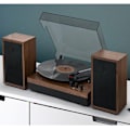 Miniatyrbillede 2 af 5: Pladespiller - Muse - MT-108BT - 3 hastigheder - Bluetooth - Træeffekt Trä