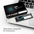 Pikkukuva 4 / 6: Sisäinen SSD-levy - Silicon Power - Ace A55 2To - SATA III 2.5" 3D NAND