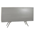 Miniatyrbild 2 av 4: Sideboard - Guldgrå - Vit metall - Mangoträ
