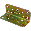 Pikkukuva 1 / 6: Reikävahvistuskulma teräksestä puurakenteiden kiinnittämiseen - AMIG - 100 x 100 x 2,2 mm