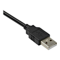 Pikkukuva 2 / 3: Kaapeliadapteri - StarTech - USB USB:stä DB9 RS232:een - 30 cm - COM-portin muistaminen - Musta