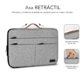 Miniatyrbillede 4 af 6: Air Padding 360 Sleeve 13,3-14" - Grå