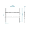 Miniatyrbillede 3 af 4: TooQ LP1070F-B TV stativ