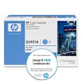 Miniatyrbillede 3 af 3: HP TONER 643A (Q5951A) cyan - ægte patron til HP Color LaserJet 4700 printere