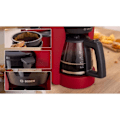 Miniatyrbillede 5 af 6: Caffemester Filter - BOSCH - TKA3M134 MyMoment - Rød - glaskande - Aroma Plus funktion - holder varm i op til 60 min Röd