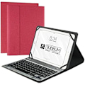Miniatyrbild 1 av 2: Subblim Funda Con Teclado KEYTAB Pro Bluetooth 10.1" Röd Röd