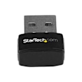 Miniatyrbillede 1 af 3: StarTech.com USB WiFi-adapter - AC600 - 802.11ac 1T1R dobbeltbånds nano trådløs netværksadapter - 2,4 GHz / 5 GHz (USB433ACD1X1)