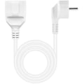 Miniatyrbillede 2 af 2: Forlænger strømkabel - NANO KABEL - 10.22.0603-W - 16A - 250V - 100% kobber