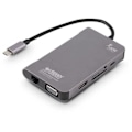 Pikkukuva 1 / 6: Urban Factory USB Hub 10 in 1 MULTI SCREEN USB-C HUB 100 W