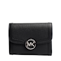 Pikkukuva 1 / 4: Lompakko - Michael Kors - Leida - Saffiano-nahkaa - Musta - Kompakti naisille Svart