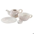 Miniatyrbillede 1 af 3: Teekande - DKD Home Decor - 750 ml - Dolomit - 2 Enheder - Hvid Vit