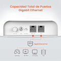 Miniatyrbild 2 av 4: TENDA Router 4g 1200Mbps, simkortport, Ethernetportar, Cat6 300Mbps, AC1200 router enkel installation. 4G09
