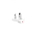 Miniatyrbillede 4 af 6: Ksix GAN 65W multiport netværksoplader, PPS, strømforsyning, ultrahurtig opladning, US+EU+UK stik, hvid Vit