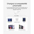 Miniatyrbillede 4 af 4: Lader - Belkin - BoostCharge 30 W - USB-C Power Delivery - Kompakt - Hvid