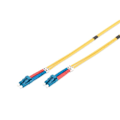 Miniatyrbillede 1 af 3: Duplex fiberoptisk kabel 9/125 OS1 LC LC Gul 2 m Gul