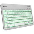 Miniatyrbild 1 av 2: SUBBLIM Bluetooth-tangentbord med surfplattahållare SUB-KBT-SMBL30 Spansk QWERTY Svart/Vit Flerfärgad Spanska