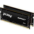 Miniatyrbillede 1 af 4: Kingston FURY Impact Memory 16 GB (2 x 8 GB) DDR4 3200 MHz CL20