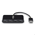 Pikkukuva 3 / 3: USB-keskitin - STARTECH.COM - 4 porttia - Väylävirta - Plug-and-Play - Kompakti ja kannettava