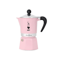 Miniatyrbillede 1 af 4: Cafetiere Bialetti - 0006545 - Rainbow Cafetière, 3 Tasser, Rosa