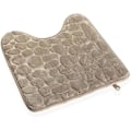 Miniatyrbillede 1 af 2: Bademåtte - VERSA - Beige - 45 x 45 cm - Polyester - Vaskbar mångfärgad