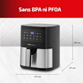 Pikkukuva 2 / 2: Ilmankeitin - UFESA - Condor - 4.5L - 1600W - Digitaalinen - 10 ohjelmaa Rostfritt stål
