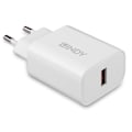 Miniatyrbillede 1 af 3: LINDY 18W TYPE A USB OPLADER