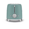 Miniatyrbillede 2 af 4: Brødrister - SMEG - TSF01EGMEU - 2 ekstra brede åbninger - 950 Watt - Smaragdgrøn smaragdgrön