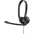 Miniatyrbillede 1 af 2: On-Ear Stereo Hovedtelefoner - SENNHEISER - EPOS PC 3 CHAT - Støjreducerende mikrofon - Plug-and-Play - Letvægtskomfort svart
