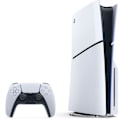 Miniatyrbild 3 av 6: Paket PS5 Standard: Konsol PlayStation 5 (Slim-modell) + Astro Bot (Kod) vit svart