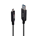 Miniatyrbillede 1 af 4: LINDY USB 3.2 Gen1 Type A til Type C hybridkabel 5Gbps - 10m