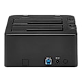 Miniatyrbillede 1 af 3: Dockingstation - STARTECH - SDOCK2U33 - USB 3.0 - 2 SATA III harddiske - Sort