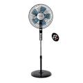 Miniatyrbillede 1 af 6: Orbegozo sf-0640 Sort piedestal ventilator 5 blade SF 0640